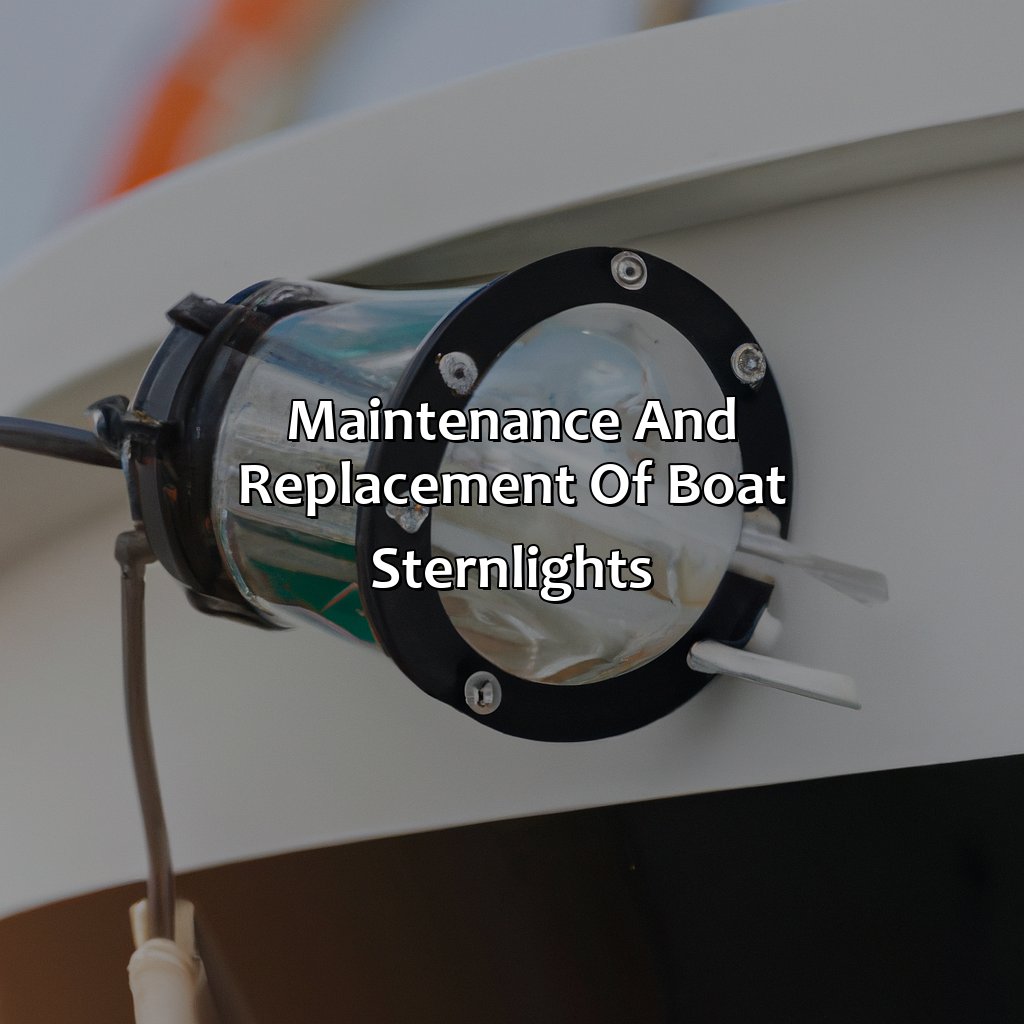 Maintenance And Replacement Of Boat Sternlights  - What Color Is A Boat