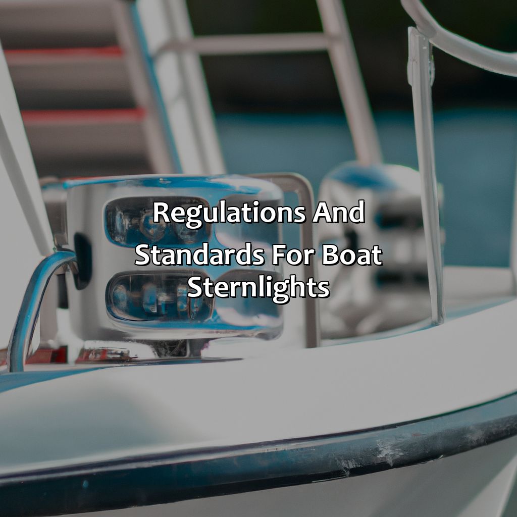 Regulations And Standards For Boat Sternlights  - What Color Is A Boats Sternlight, 