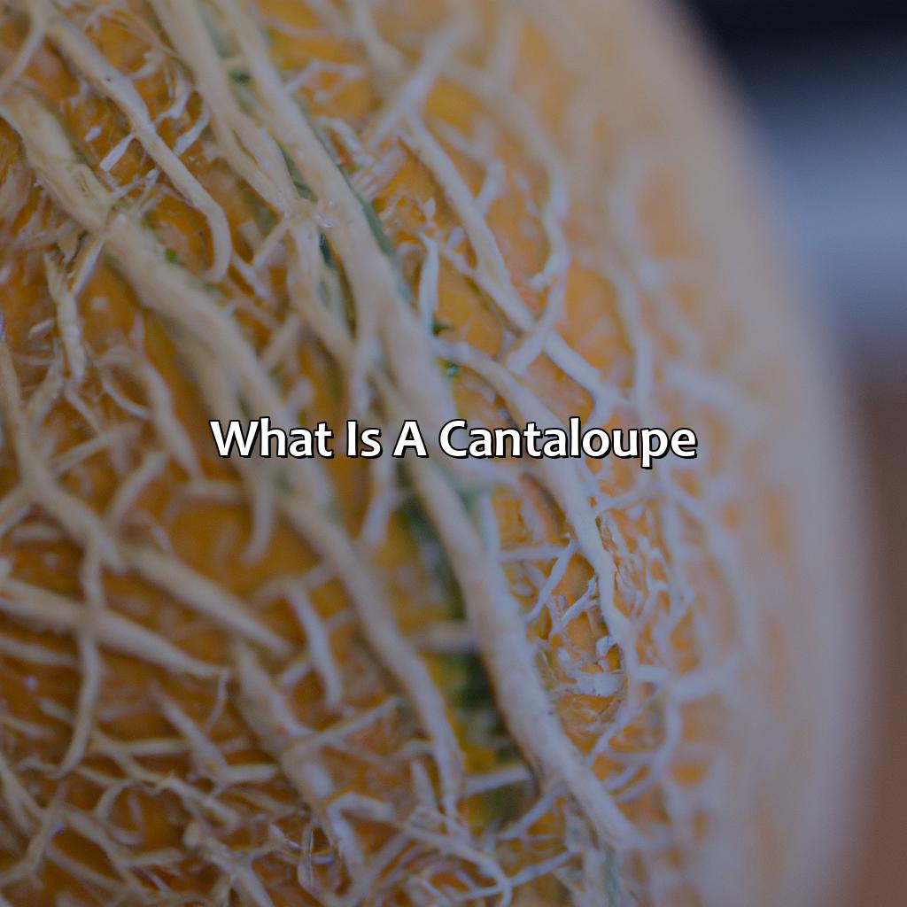 What Is A Cantaloupe?  - What Color Is A Cantaloupe, 