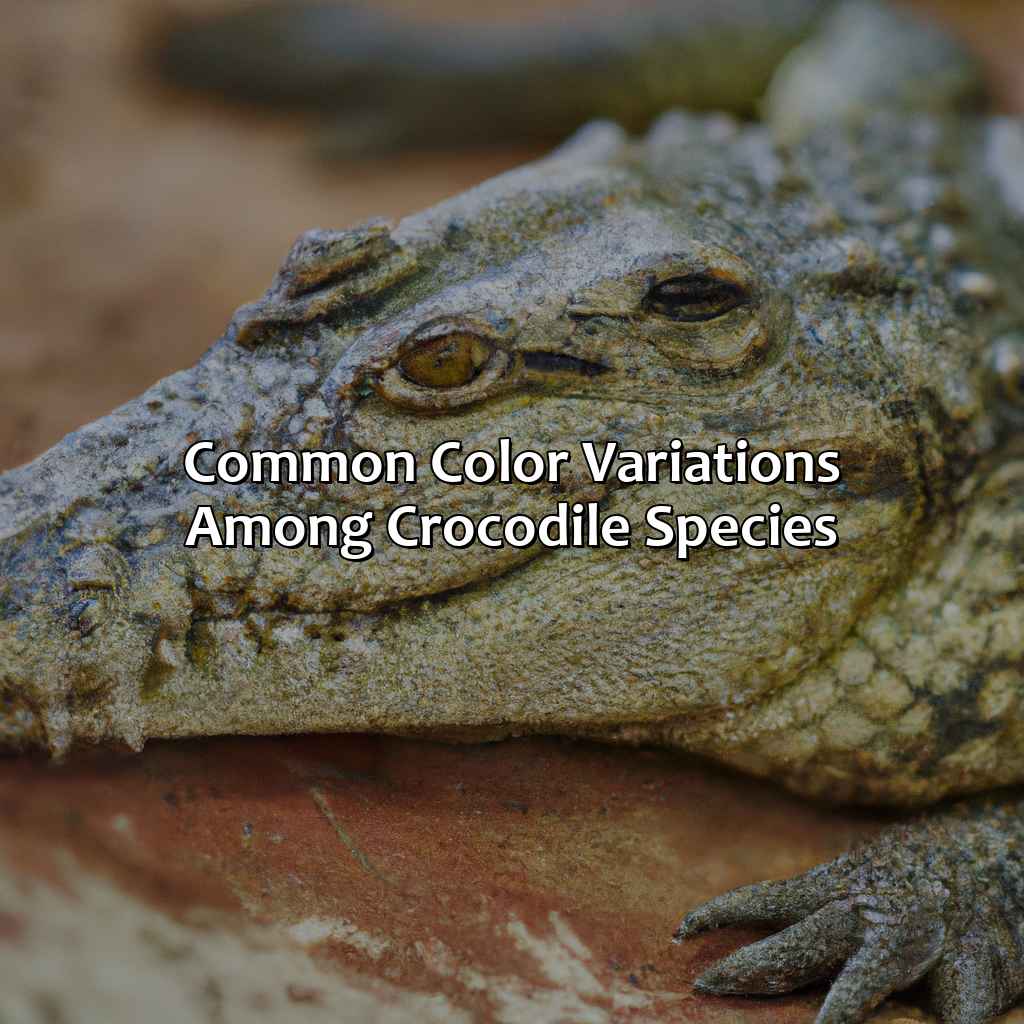 Common Color Variations Among Crocodile Species  - What Color Is A Crocodile, 