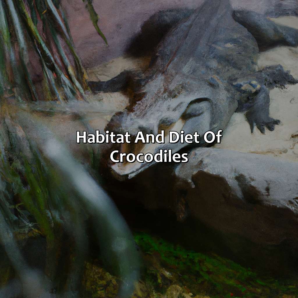 Habitat And Diet Of Crocodiles  - What Color Is A Crocodile, 