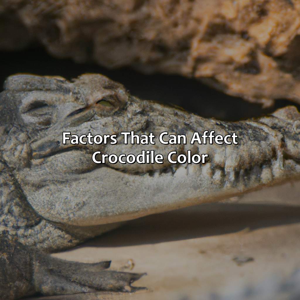 Factors That Can Affect Crocodile Color  - What Color Is A Crocodile, 