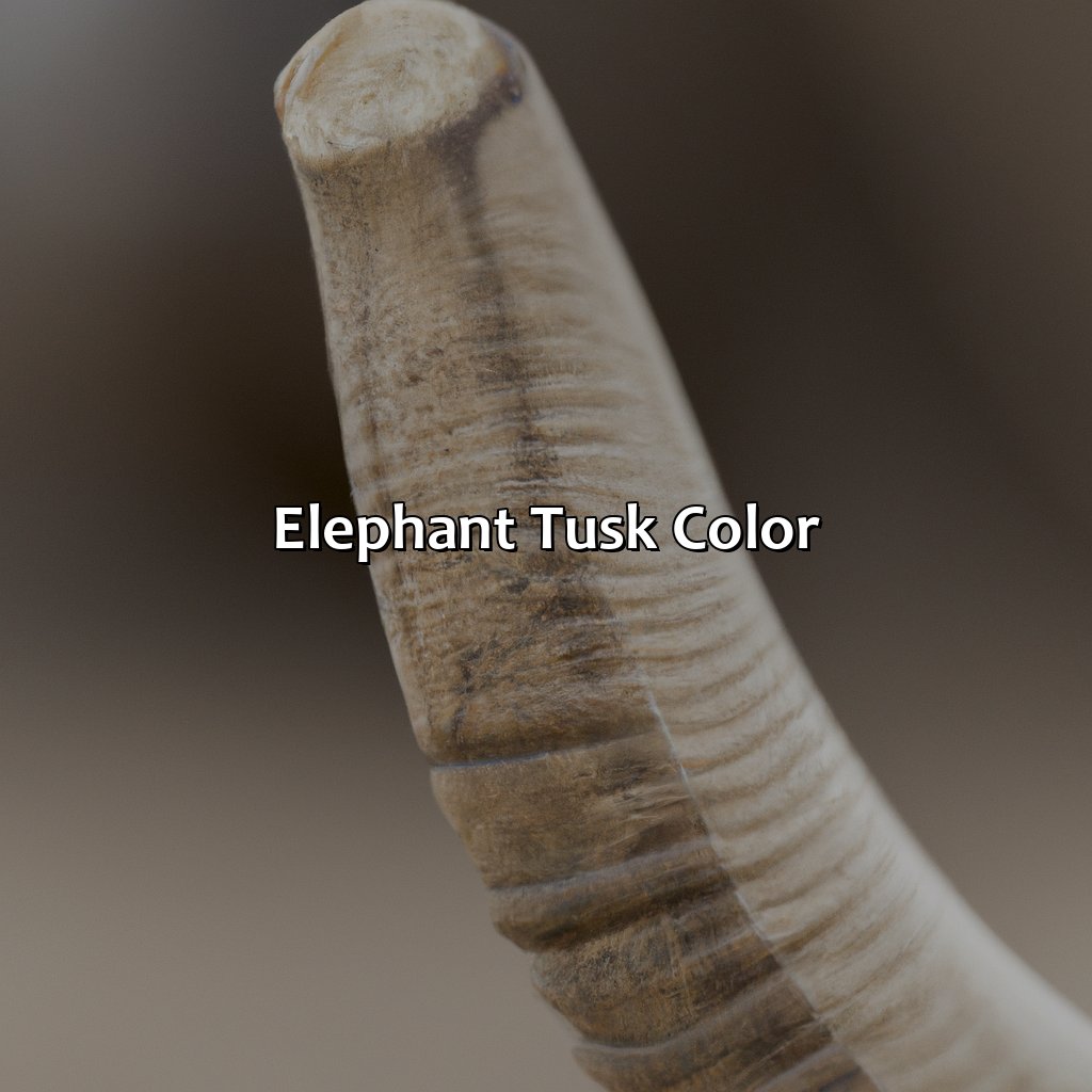 Elephant Tusk Color  - What Color Is A Elephant, 