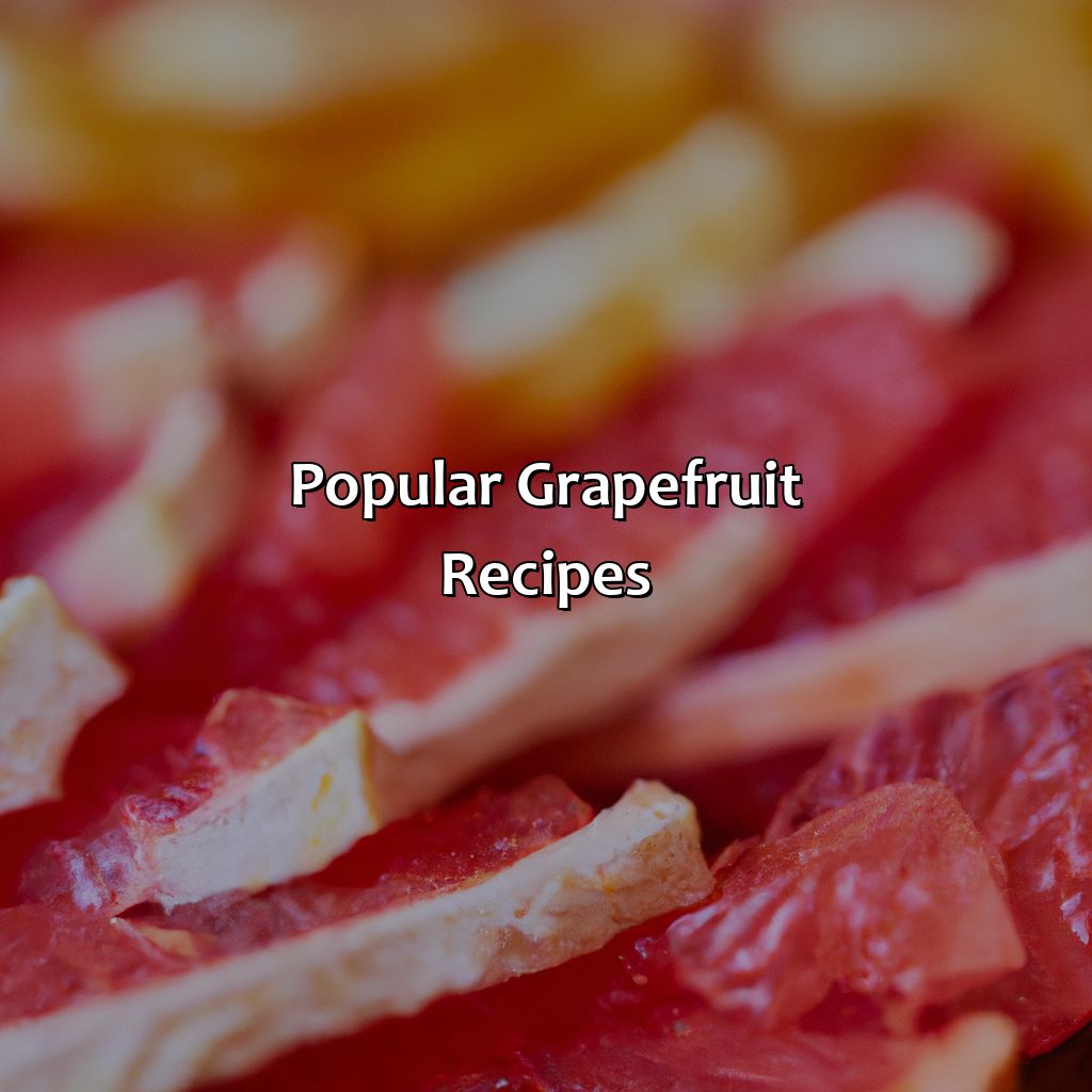 Popular Grapefruit Recipes  - What Color Is A Grapefruit, 