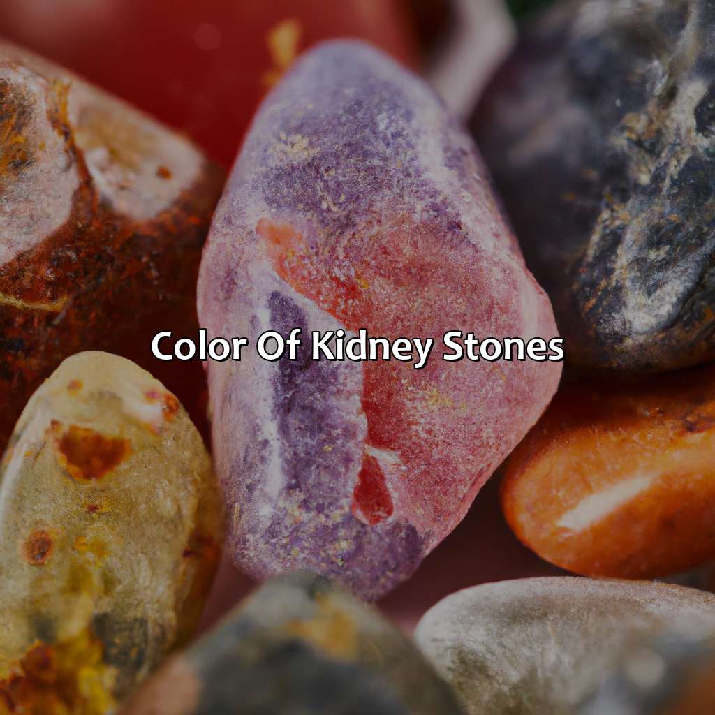 Color Of Kidney Stones  - What Color Is A Kidney Stone, 