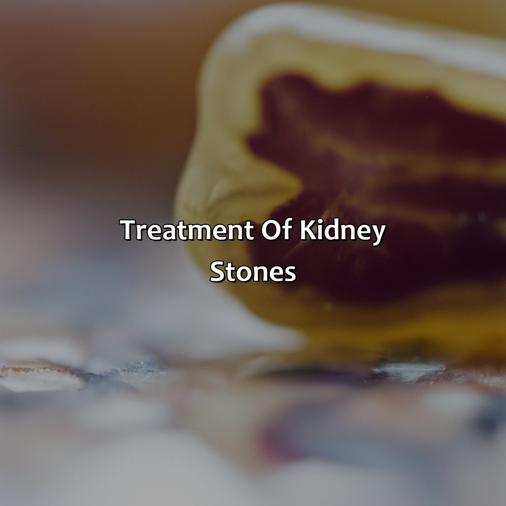 Treatment Of Kidney Stones  - What Color Is A Kidney Stone, 