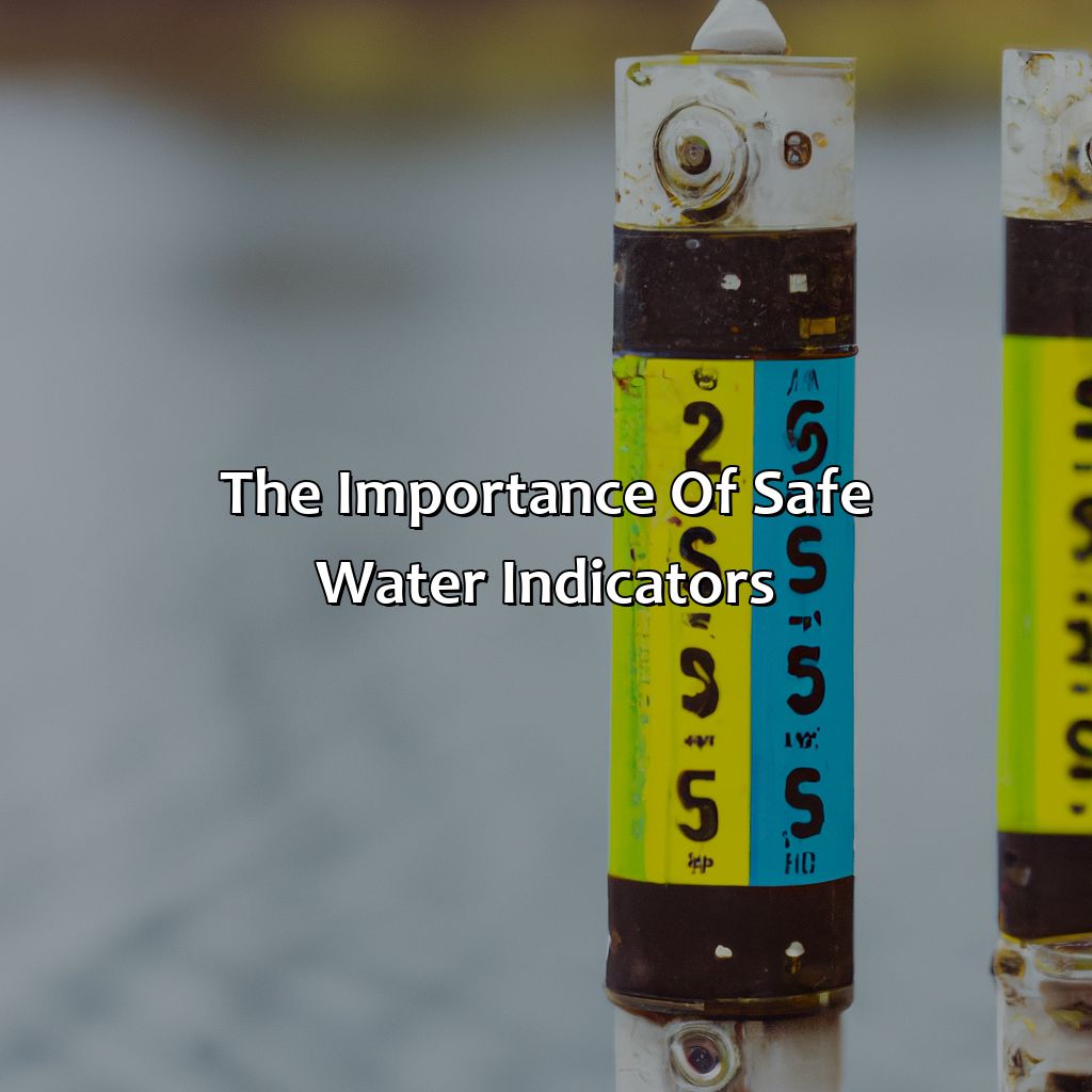 The Importance Of Safe Water Indicators  - What Color Is A Marker That Indicates Safe Water, 