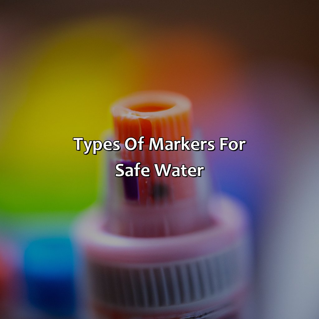 Types Of Markers For Safe Water  - What Color Is A Marker That Indicates Safe Water On All Sides?, 