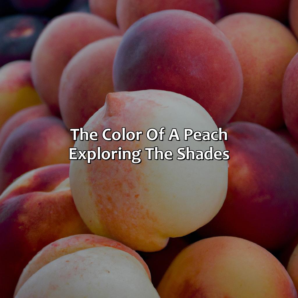 The Color Of A Peach: Exploring The Shades  - What Color Is A Peach, 