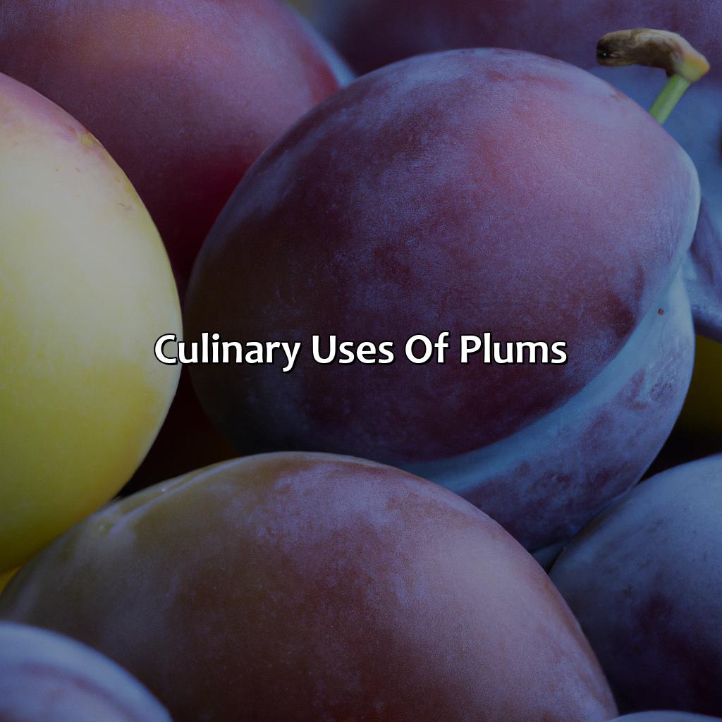 Culinary Uses Of Plums  - What Color Is A Plum, 