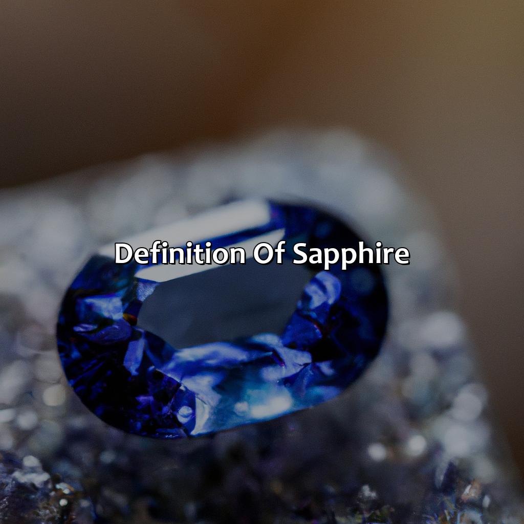 Definition Of Sapphire  - What Color Is A Sapphire, 
