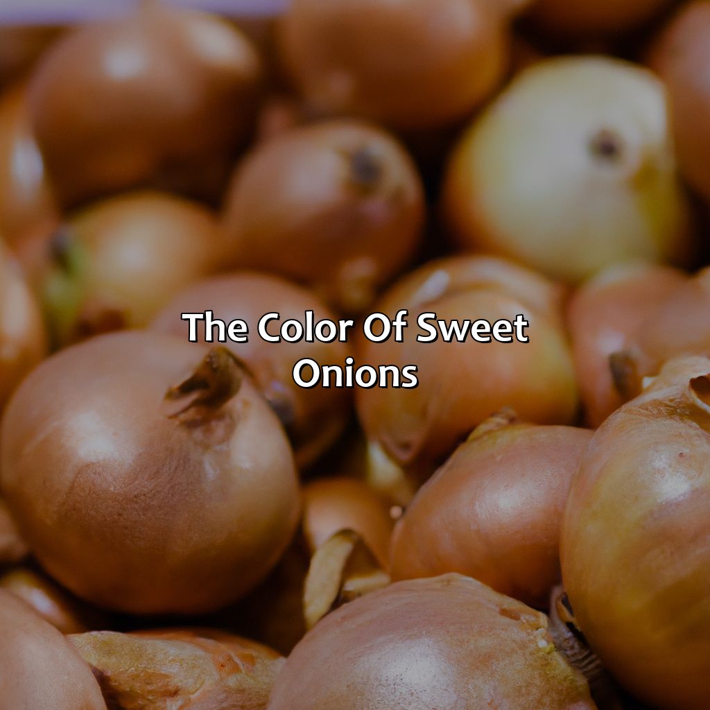The Color Of Sweet Onions  - What Color Is A Sweet Onion, 