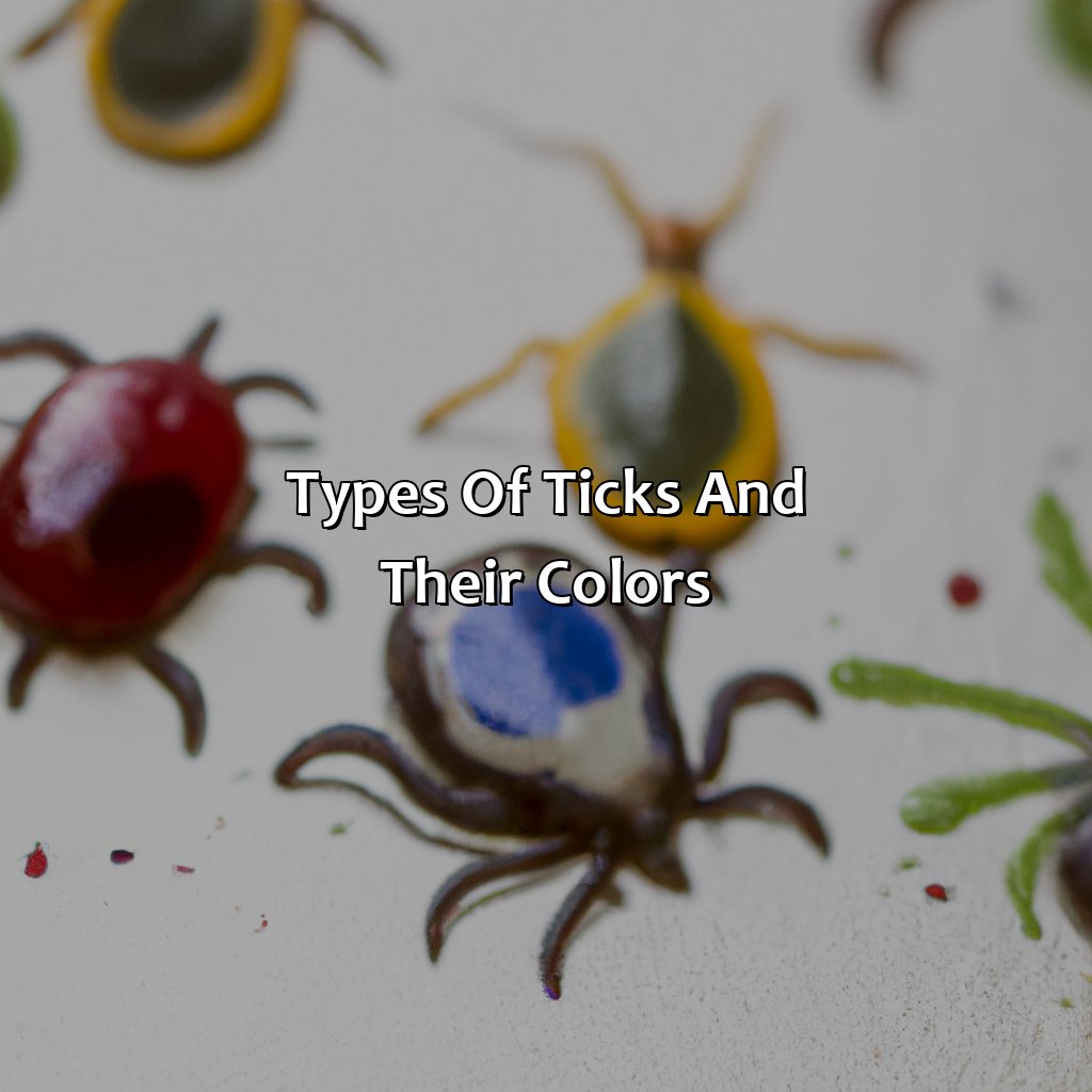 Types Of Ticks And Their Colors  - What Color Is A Tick, 