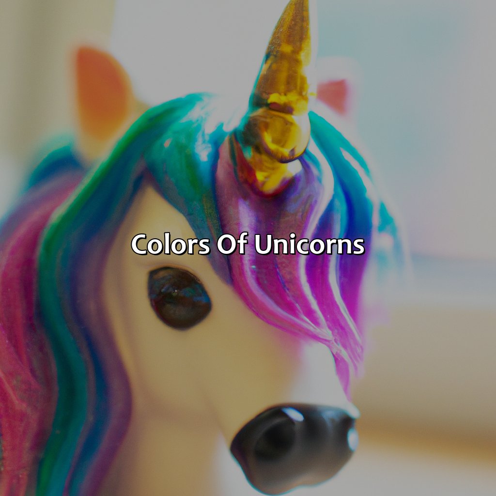 Colors Of Unicorns  - What Color Is A Unicorn, 