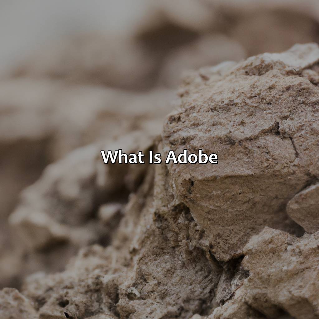 What Is Adobe?  - What Color Is Adobe, 