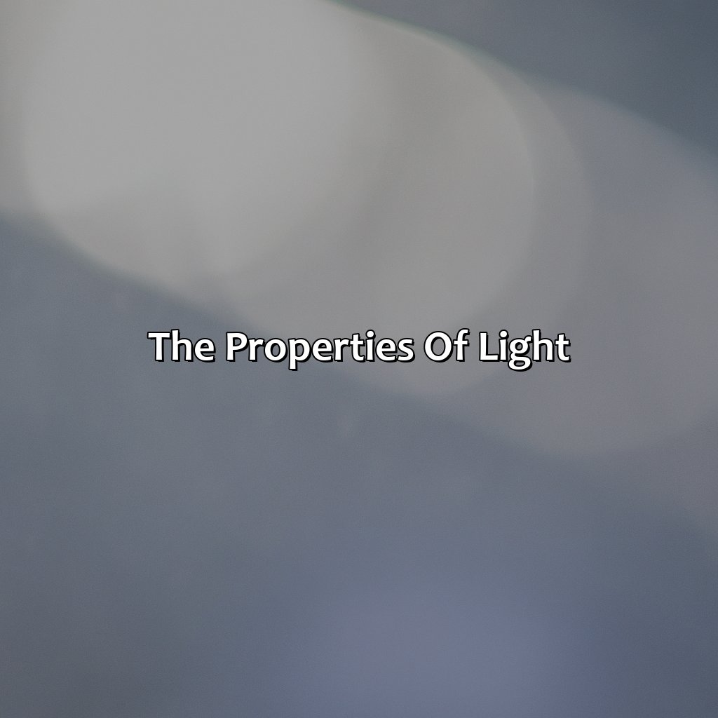 The Properties Of Light  - What Color Is Air, 