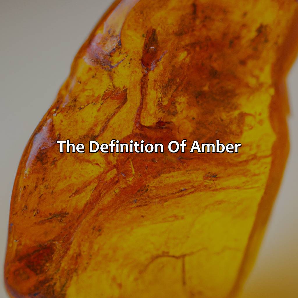 The Definition Of Amber  - What Color Is Amber, 