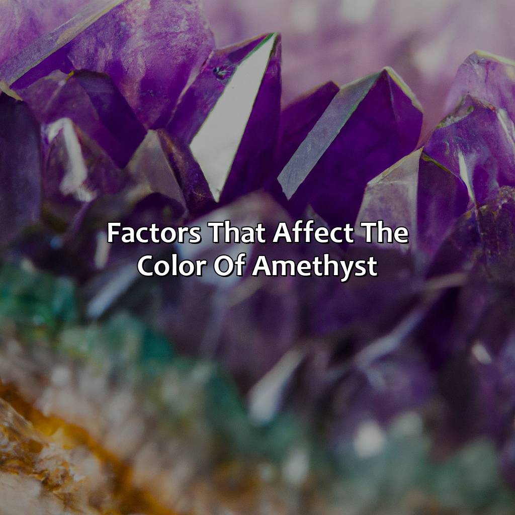 Factors That Affect The Color Of Amethyst  - What Color Is Amethyst, 