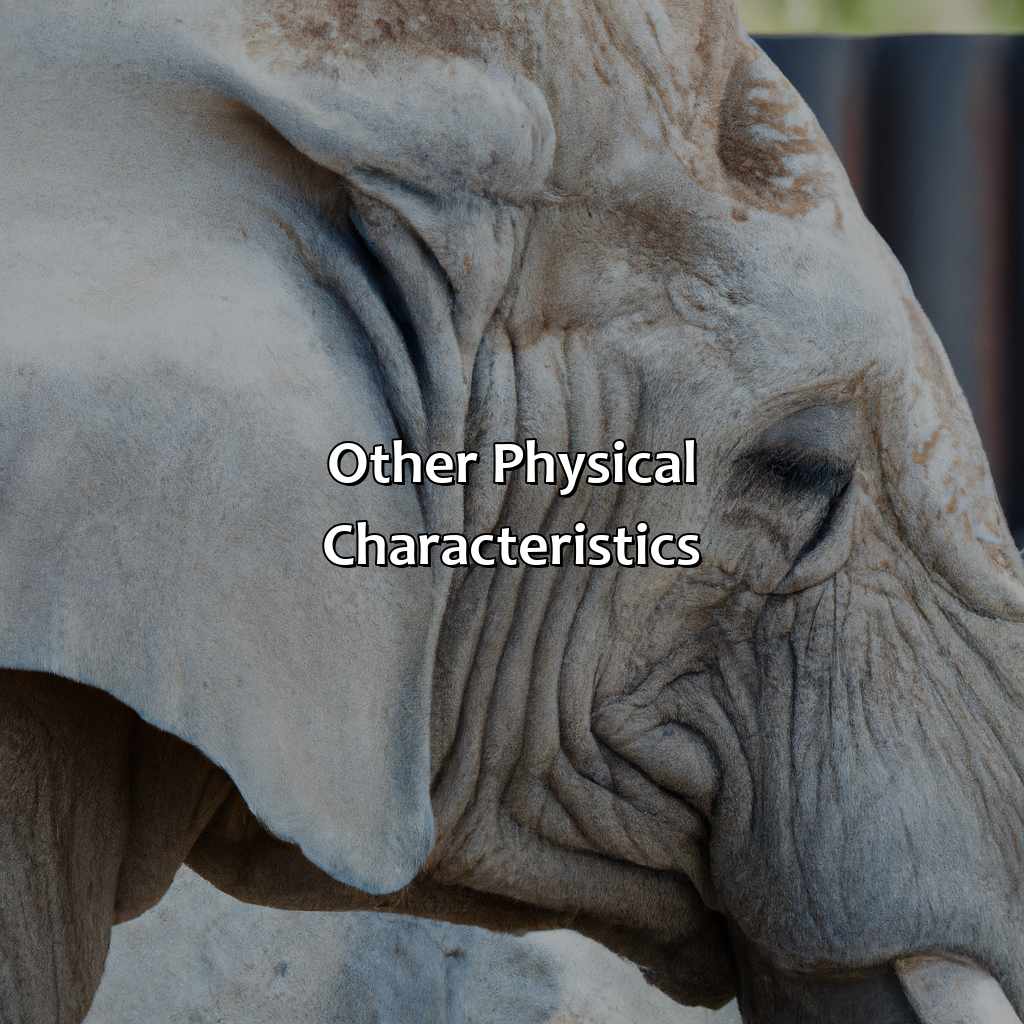 Other Physical Characteristics  - What Color Is An Elephant, 
