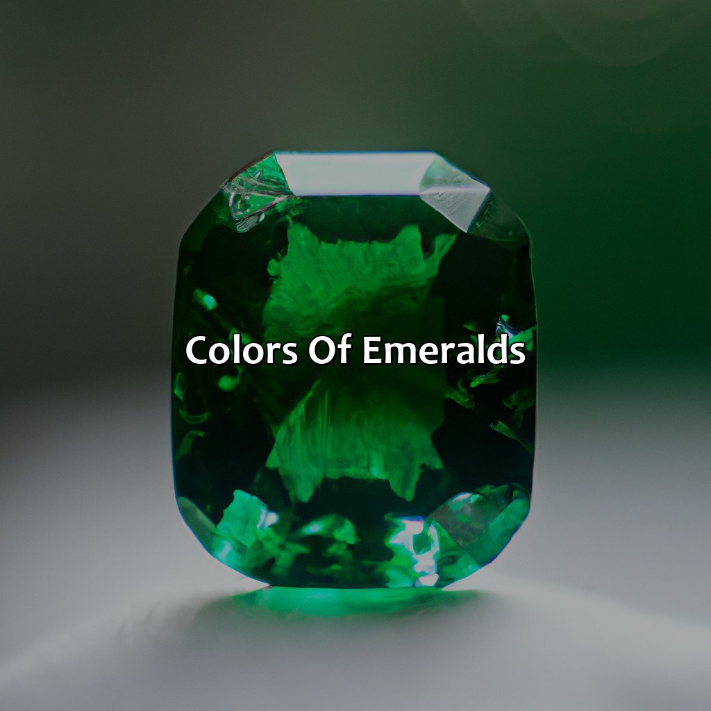 Colors Of Emeralds  - What Color Is An Emerald, 