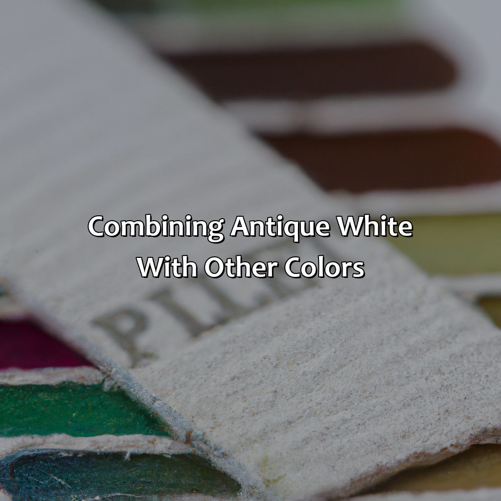 Combining Antique White With Other Colors  - What Color Is Antique White, 