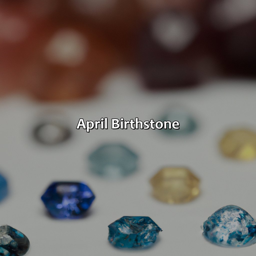 April Birthstone  - What Color Is April