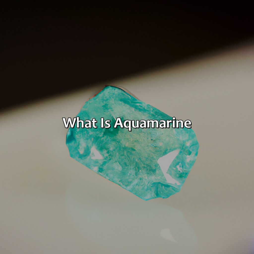 What Is Aquamarine?  - What Color Is Aquamarine, 