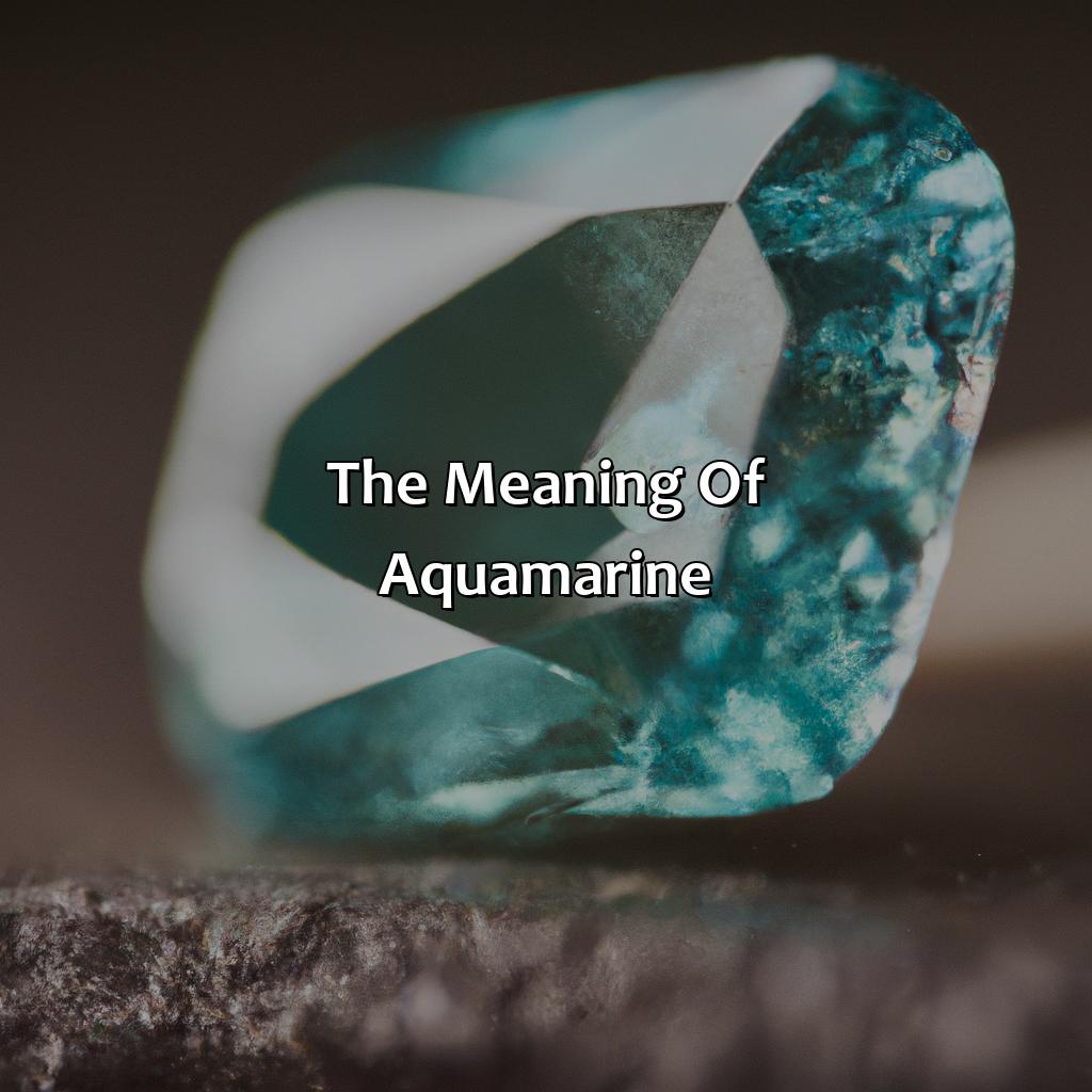 The Meaning Of Aquamarine  - What Color Is Aquamarine, 