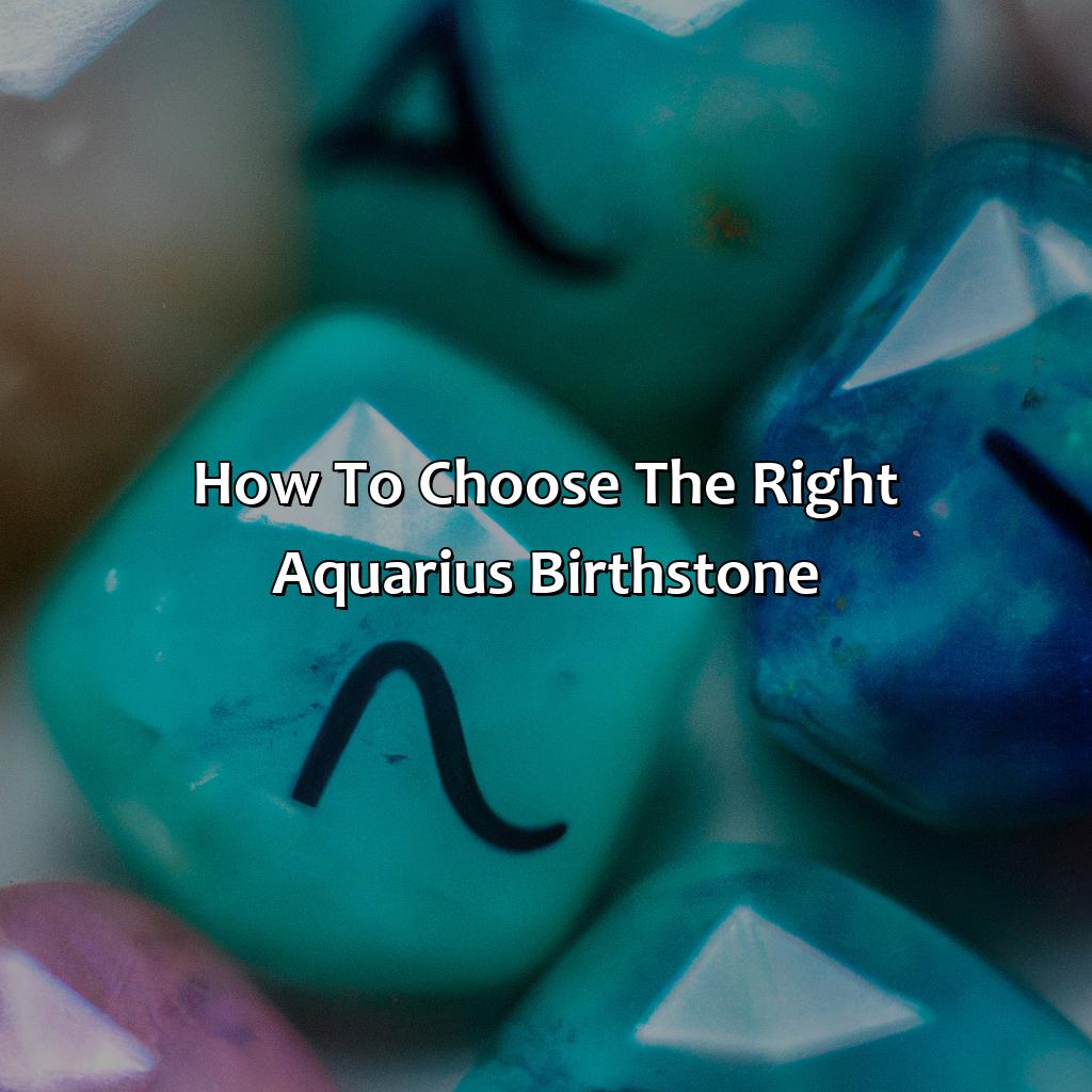 How To Choose The Right Aquarius Birthstone  - What Color Is Aquarius Birthstone, 