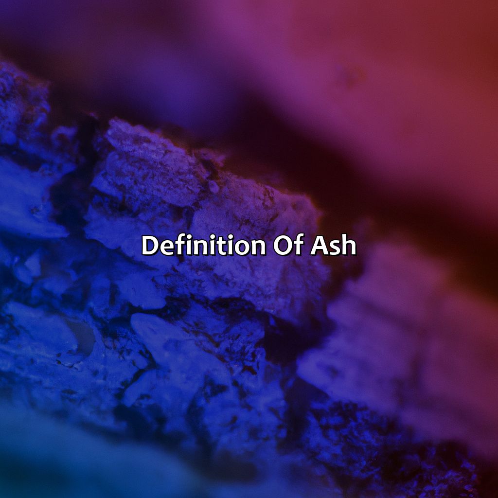 Definition Of Ash  - What Color Is Ash, 