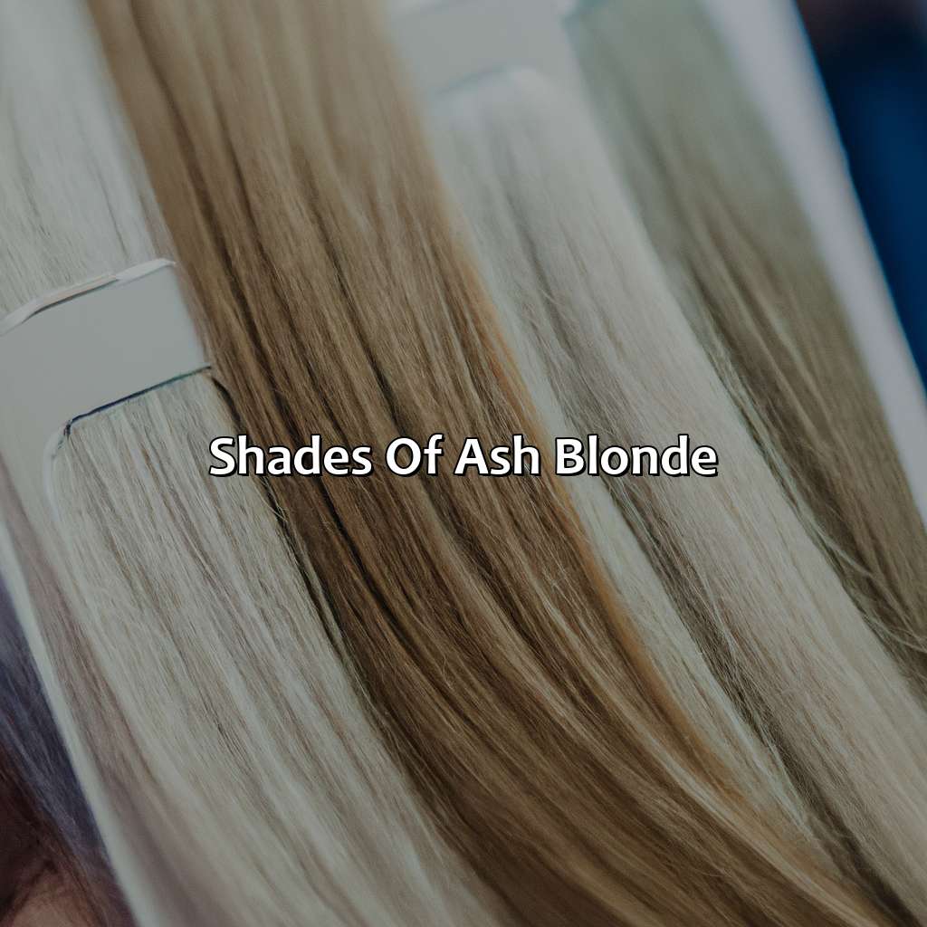 Shades Of Ash Blonde  - What Color Is Ash Blonde, 