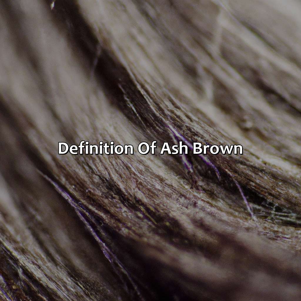 Definition Of Ash Brown  - What Color Is Ash Brown, 