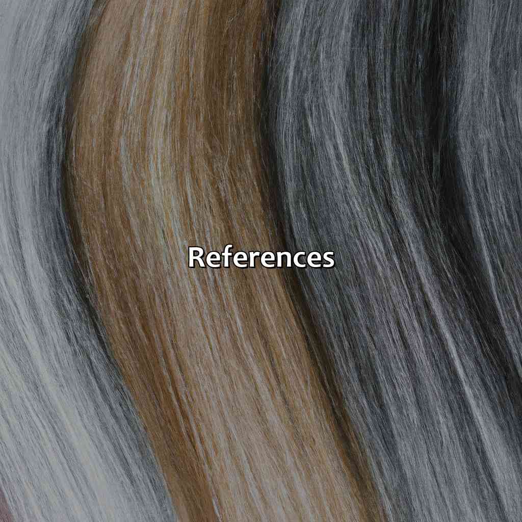 References  - What Color Is Ash Brown Hair, 