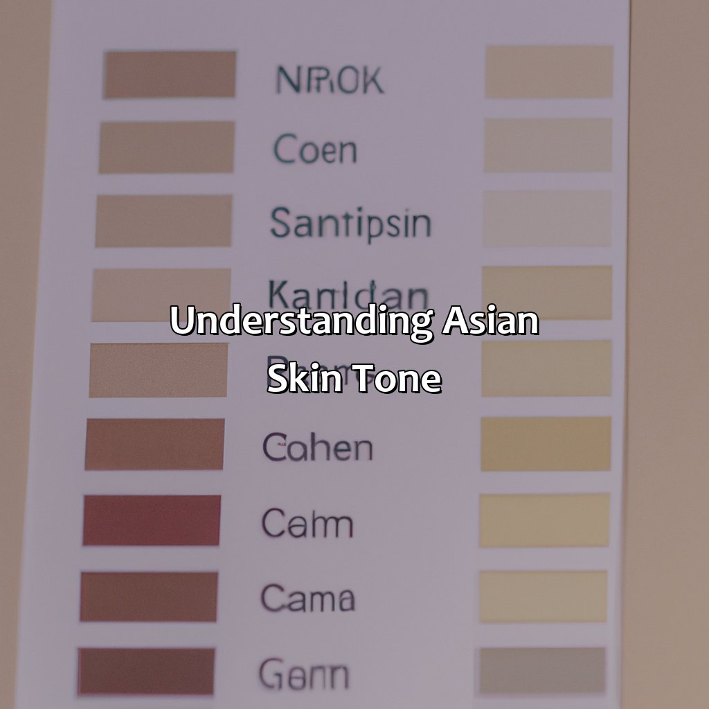 Understanding Asian Skin Tone  - What Color Is Asian Skin Tone, 