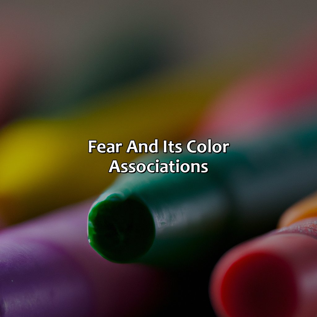 Fear And Its Color Associations  - What Color Is Associated With Fear, 