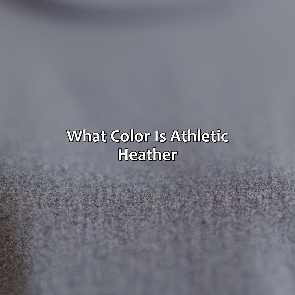 What Color Is Athletic Heather - colorscombo.com