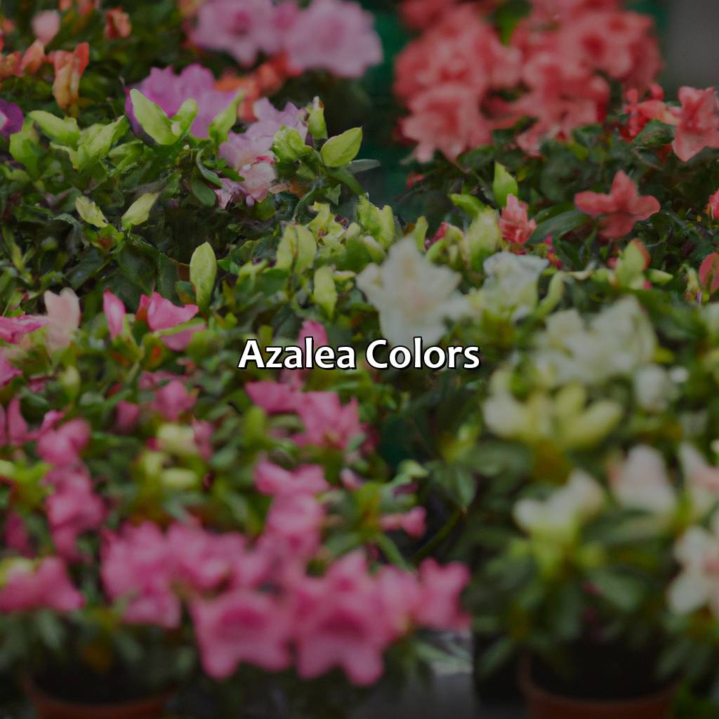 Azalea Colors  - What Color Is Azalea, 