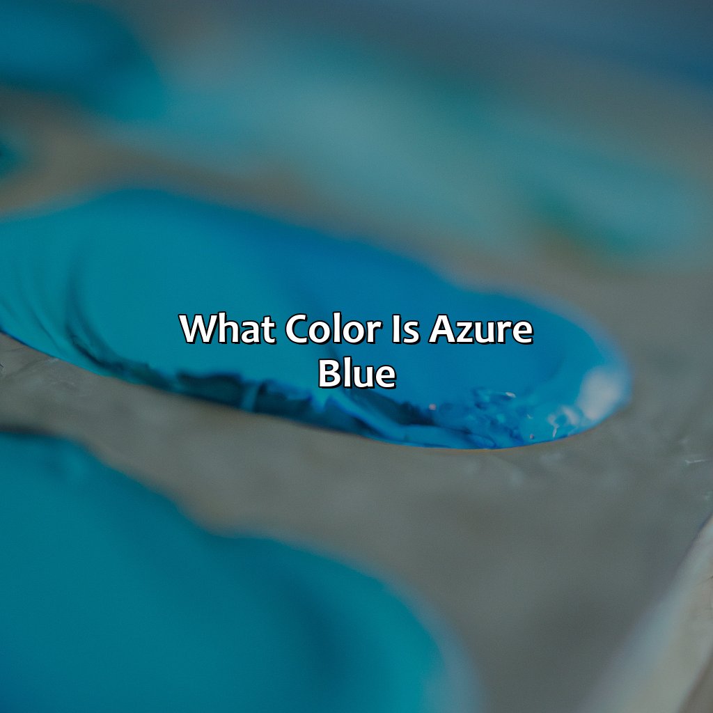 What Color Is Azure Blue - colorscombo.com