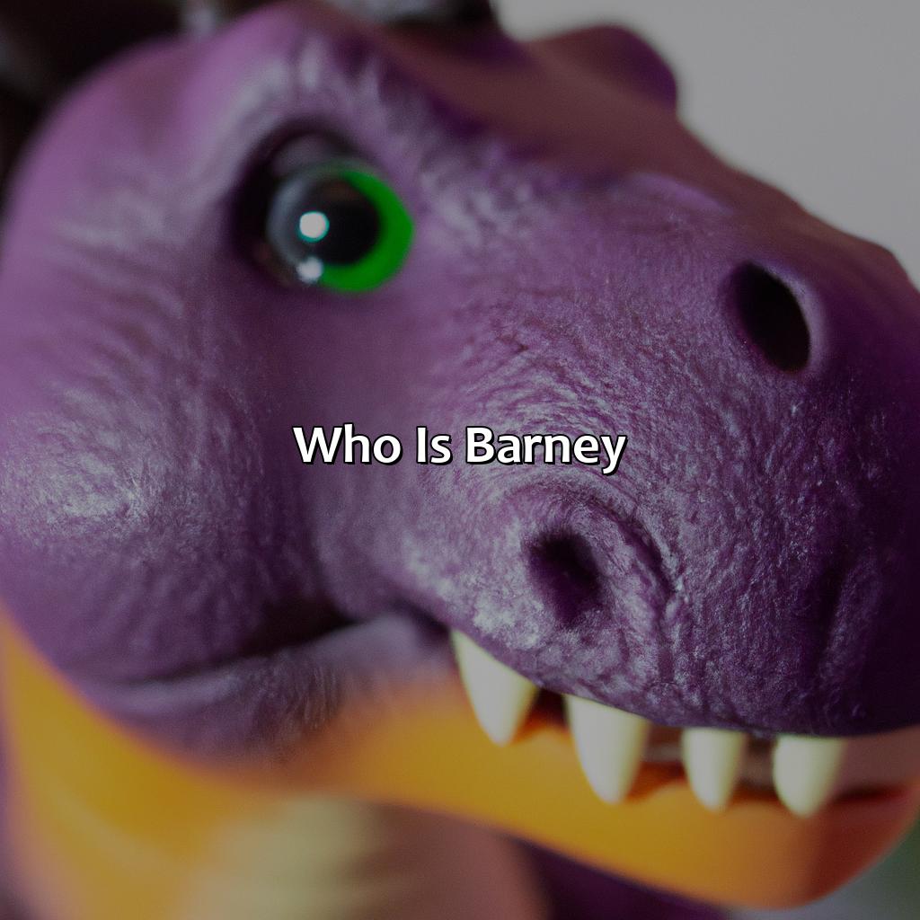 Who Is Barney?  - What Color Is Barney, 