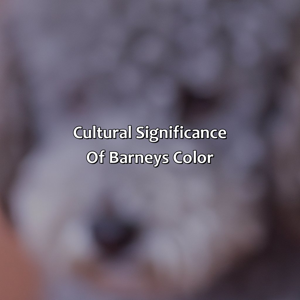 Cultural Significance Of Barney