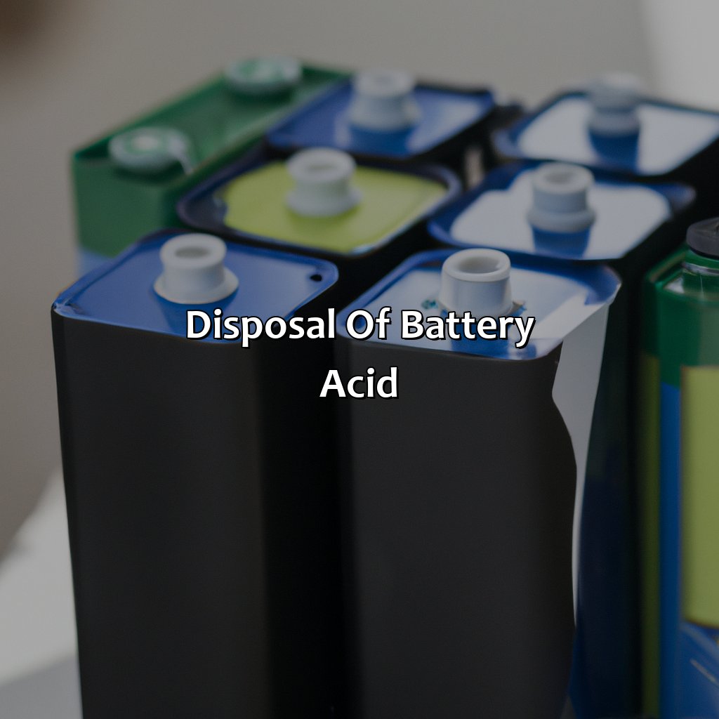 Disposal Of Battery Acid  - What Color Is Battery Acid, 