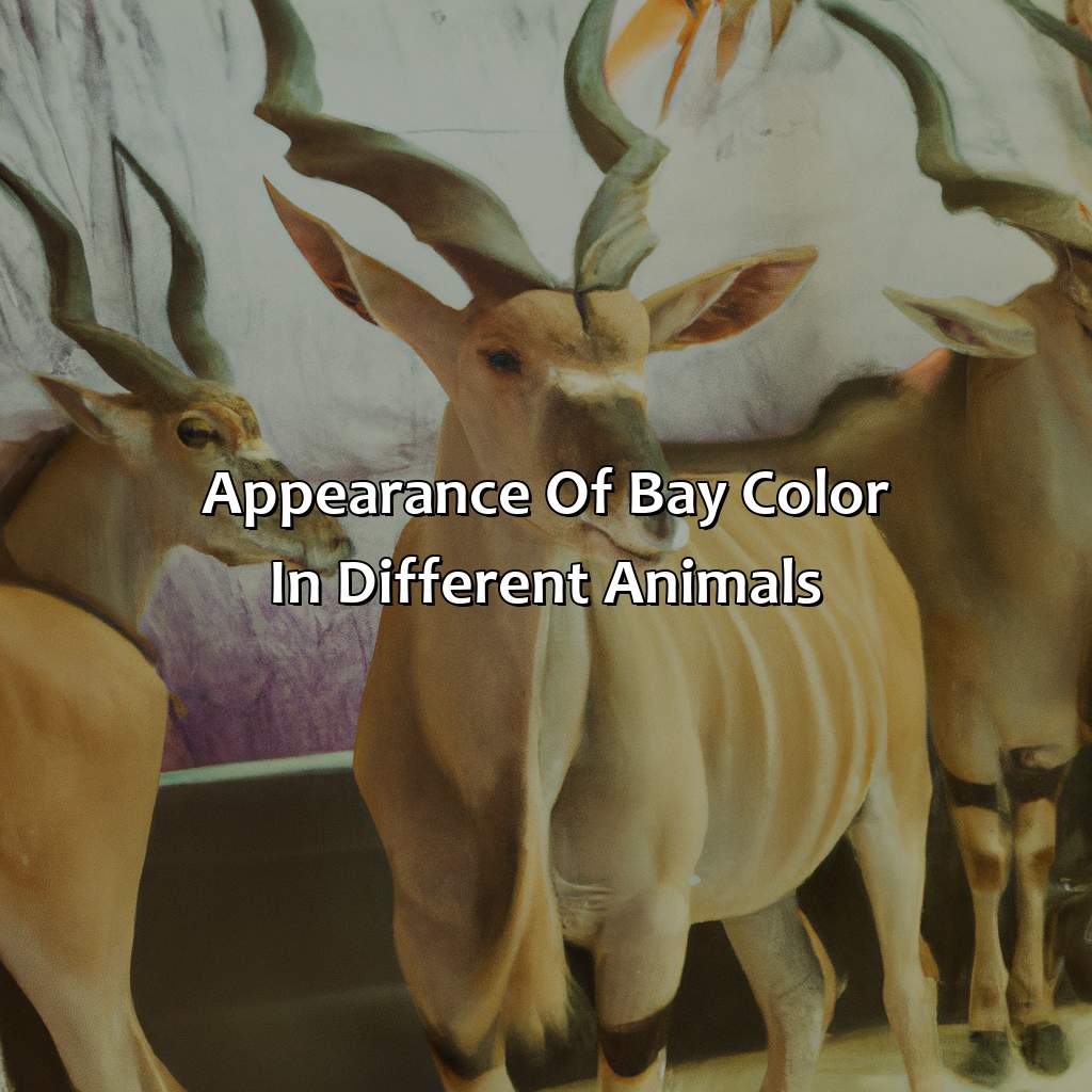 Appearance Of Bay Color In Different Animals  - What Color Is Bay, 