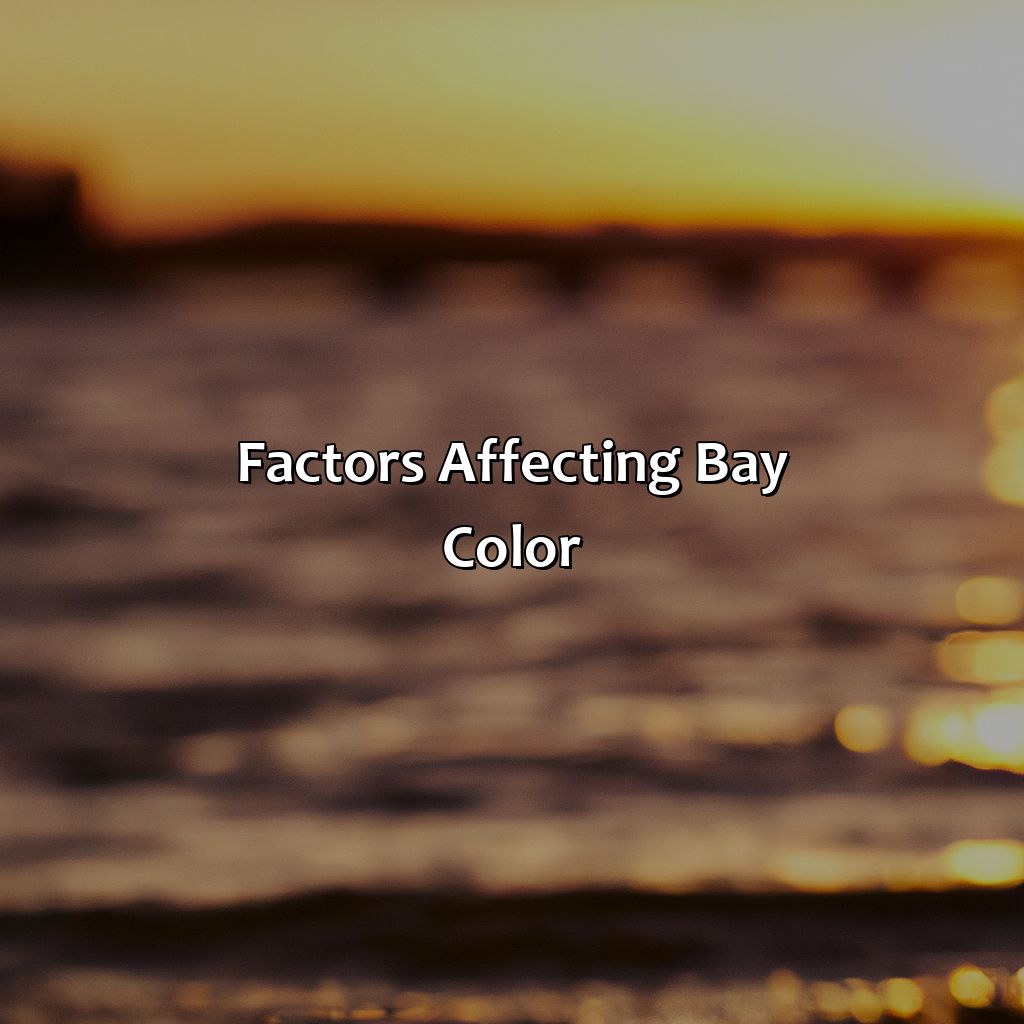 Factors Affecting Bay Color  - What Color Is Bay, 