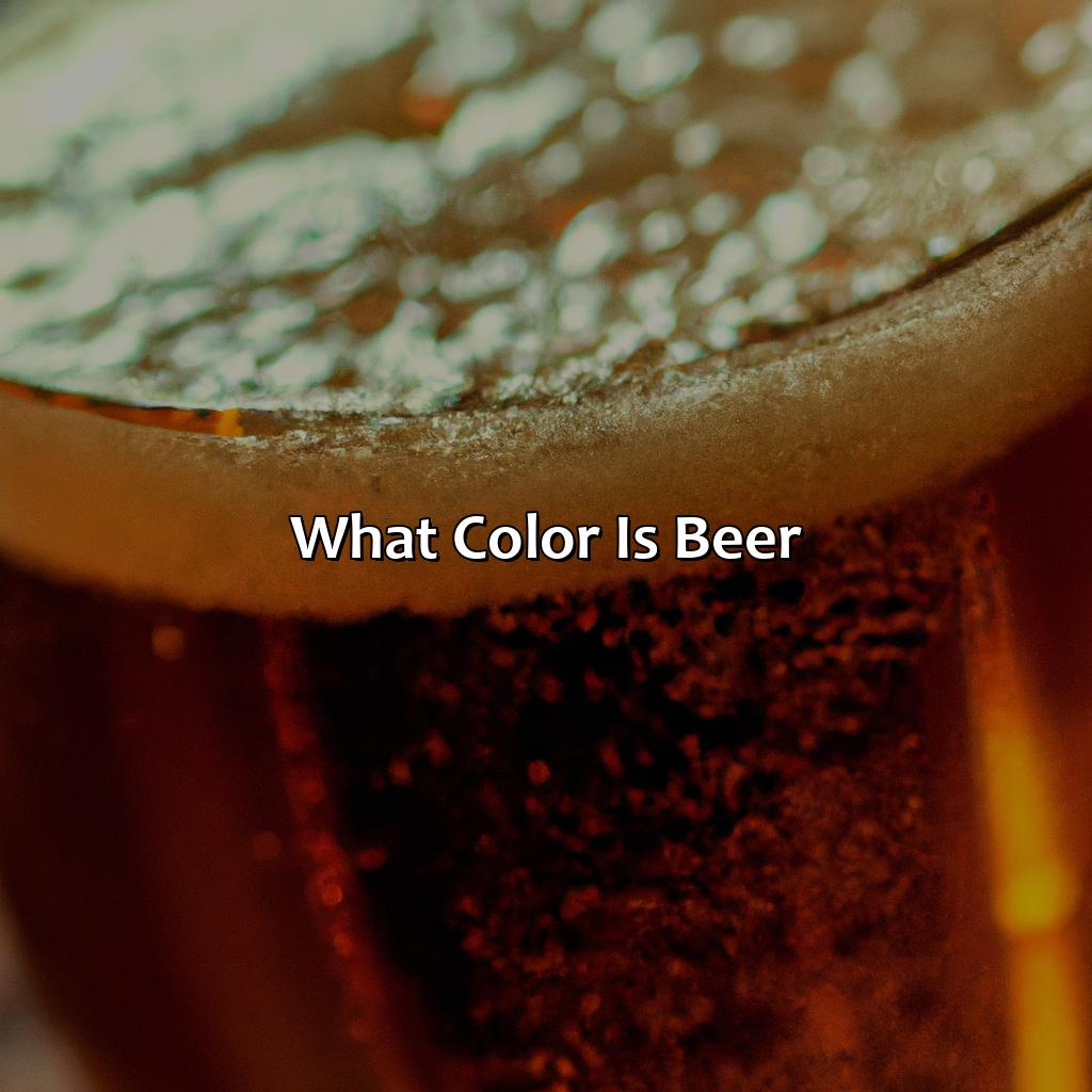 What Color Is Beer - colorscombo.com