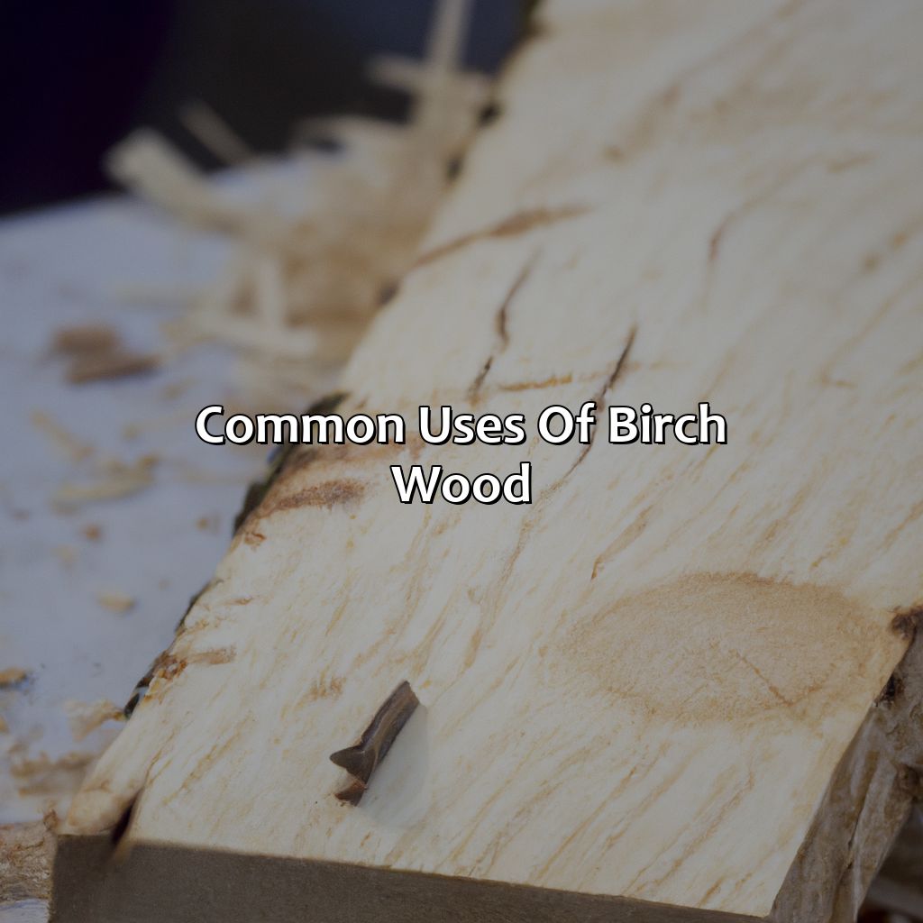 Common Uses Of Birch Wood  - What Color Is Birch Wood, 