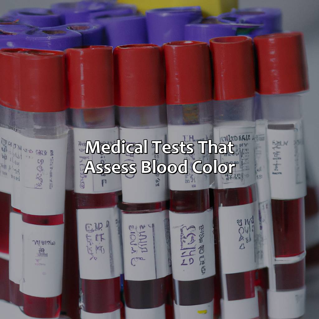 Medical Tests That Assess Blood Color  - What Color Is Blood Without Oxygen, 