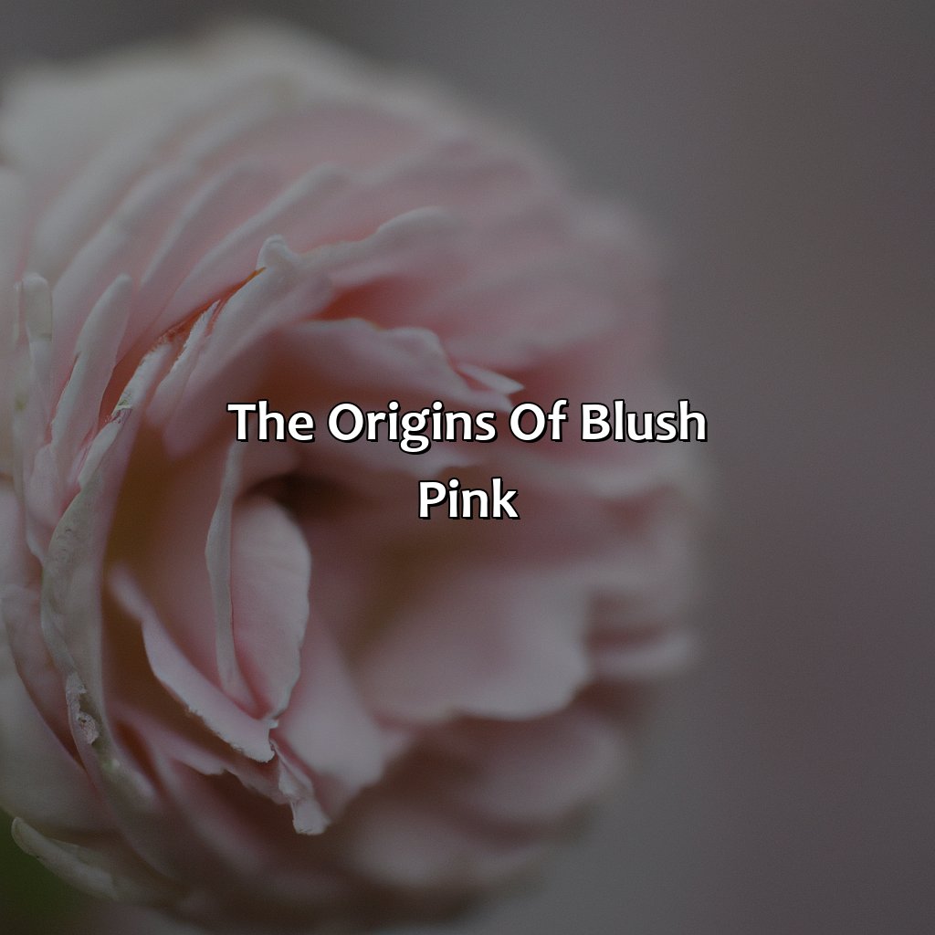 The Origins Of Blush Pink  - What Color Is Blush Pink, 