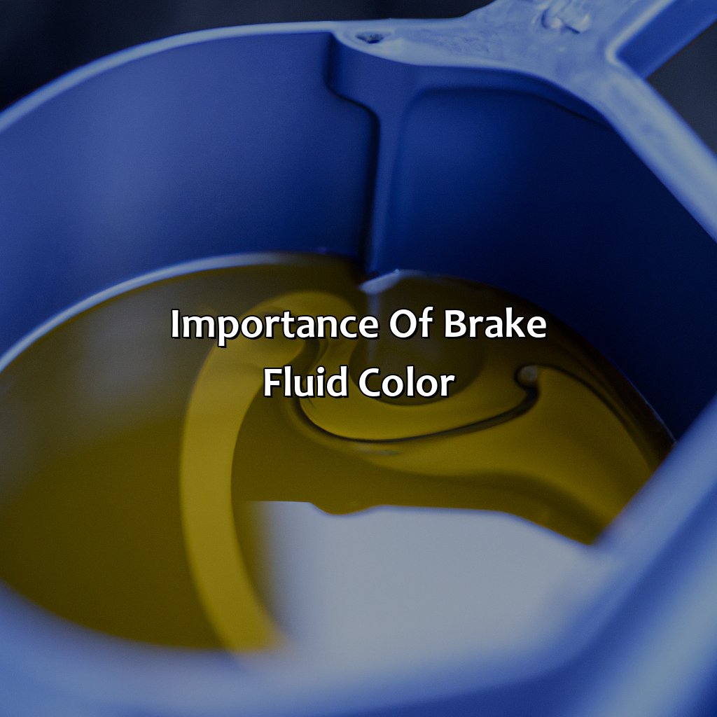 Importance Of Brake Fluid Color  - What Color Is Brake Fluid, 