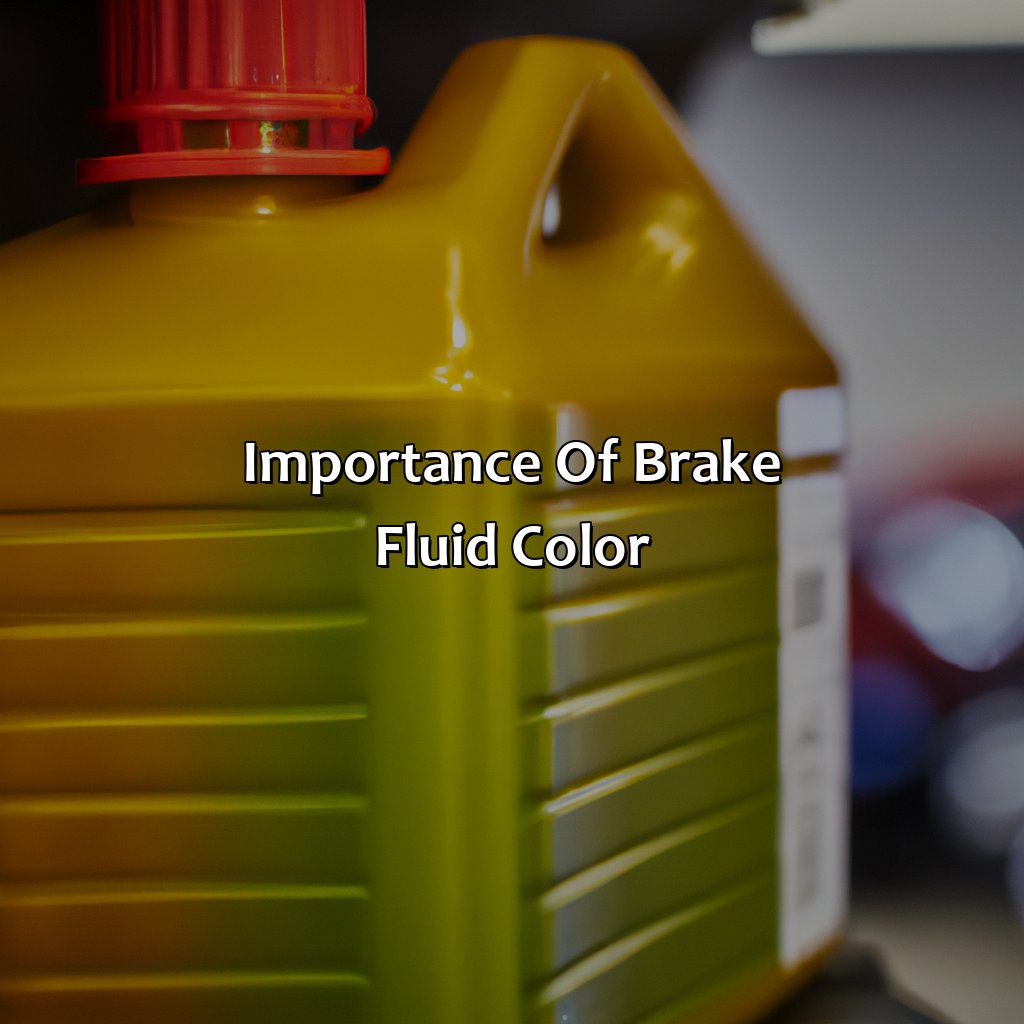 Importance Of Brake Fluid Color  - What Color Is Brake Fluid Supposed To Be, 