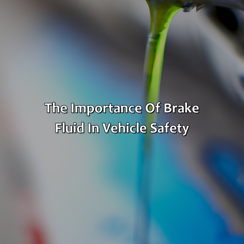 The Importance Of Brake Fluid In Vehicle Safety  - What Color Is Brake Fluid When It Leaks, 